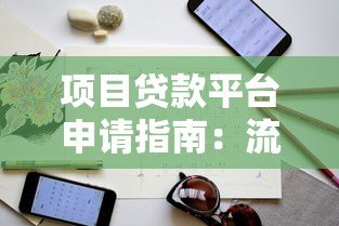 项目贷款平台申请指南：流程、优势及注意事项全解析
