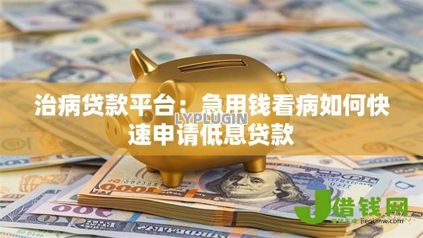 治病贷款平台：急用钱看病如何快速申请低息贷款