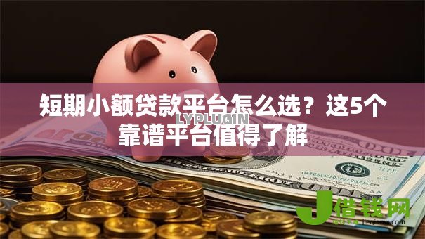 短期小额贷款平台怎么选?这5个靠谱平台值得了解 短期小额贷款平台怎么选?这5个靠谱平台值得了解