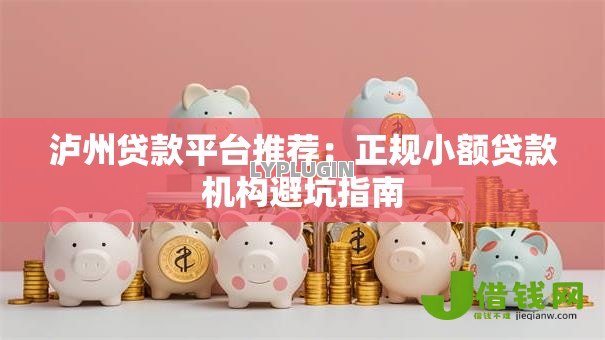 泸州贷款平台推荐:正规小额贷款机构避坑指南 泸州贷款平台推荐:正规小额贷款机构避坑指南