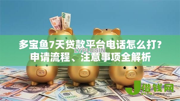 多宝鱼7天贷款平台电话怎么打？申请流程、注意事项全解析
