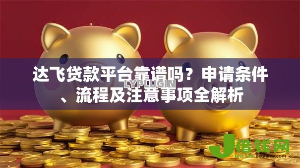 达飞贷款平台靠谱吗？申请条件、流程及注意事项全解析