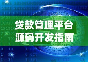 贷款管理平台源码开发指南：功能解析与技术实现