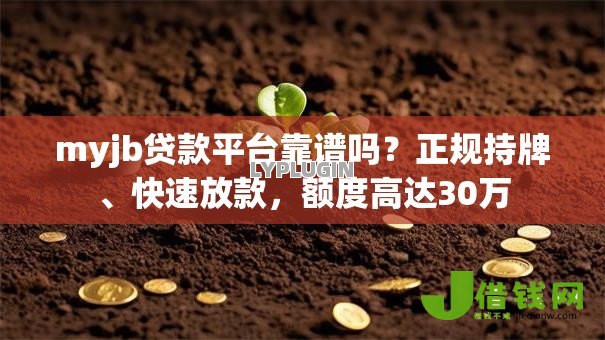 myjb贷款平台靠谱吗?正规持牌、快速放款,额度高达30万 myjb贷款平台靠谱吗?正规持牌、快速放款,额度高达30万