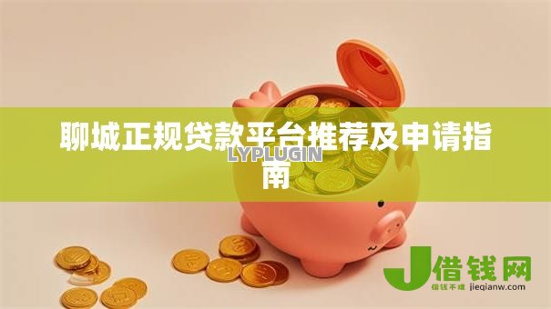 聊城正规贷款平台推荐及申请指南