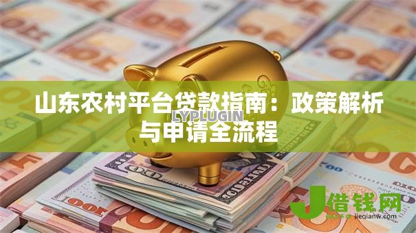 山东农村平台贷款指南:政策解析与申请全流程 山东农村平台贷款指南:政策解析与申请全流程