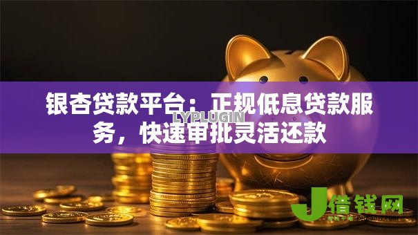 银杏贷款平台：正规低息贷款服务，快速审批灵活还款