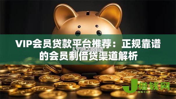 VIP会员贷款平台推荐:正规靠谱的会员制借贷渠道解析 VIP会员贷款平台推荐:正规靠谱的会员制借贷渠道解析