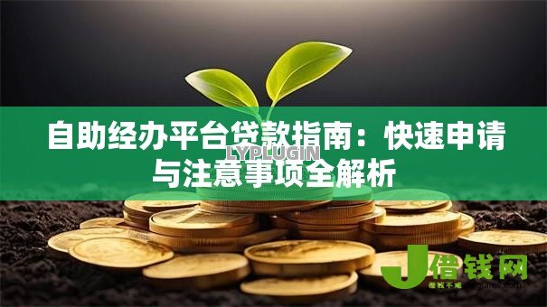 自助经办平台贷款指南:快速申请与注意事项全解析 自助经办平台贷款指南:快速申请与注意事项全解析
