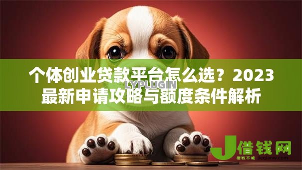 个体创业贷款平台怎么选？2023最新申请攻略与额度条件解析