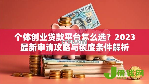 个体创业贷款平台怎么选？2023最新申请攻略与额度条件解析