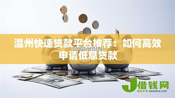 温州快速贷款平台推荐:如何高效申请低息贷款 温州快速贷款平台推荐:如何高效申请低息贷款