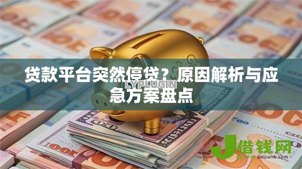 贷款平台突然停贷？原因解析与应急方案盘点