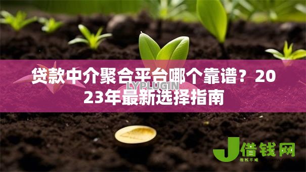 贷款中介聚合平台哪个靠谱?2023年最新选择指南 贷款中介聚合平台哪个靠谱?2023年最新选择指南