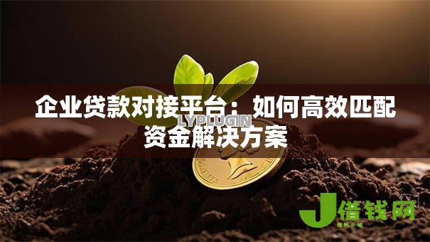 企业贷款对接平台:如何高效匹配资金解决方案 企业贷款对接平台:如何高效匹配资金解决方案