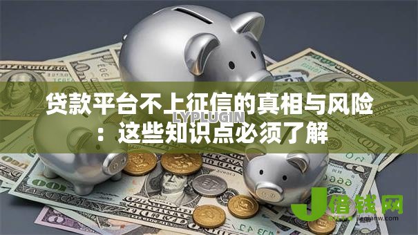 贷款平台不上征信的真相与风险：这些知识点必须了解
