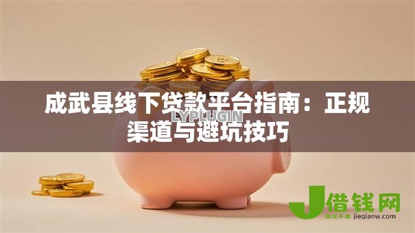 成武县线下贷款平台指南：正规渠道与避坑技巧