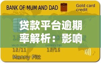 贷款平台逾期率解析：影响因素、行业现状与应对策略