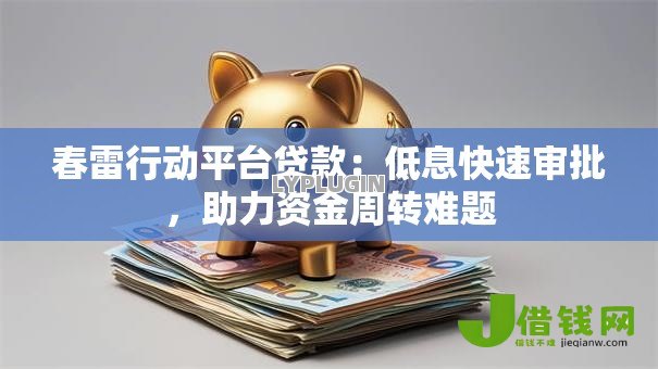 春雷行动平台贷款:低息快速审批,助力资金周转难题 春雷行动平台贷款:低息快速审批,助力资金周转难题