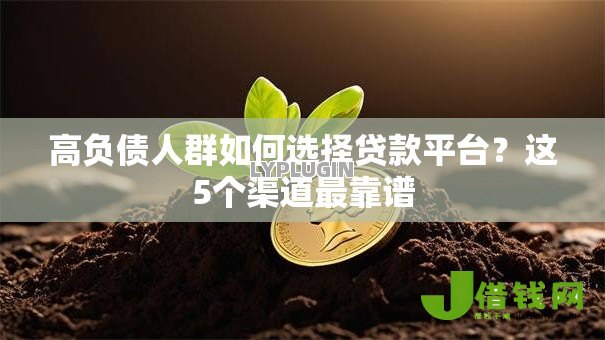 高负债人群如何选择贷款平台？这5个渠道最靠谱