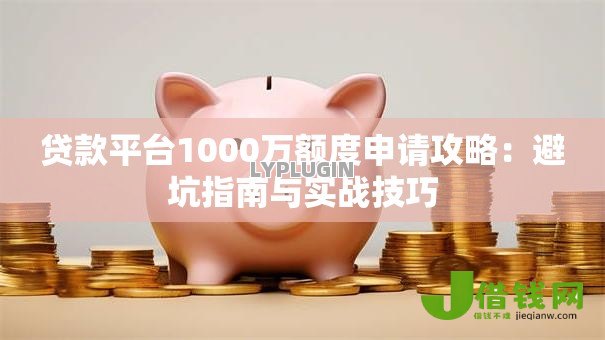 贷款平台1000万额度申请攻略:避坑指南与实战技巧 贷款平台1000万额度申请攻略:避坑指南与实战技巧