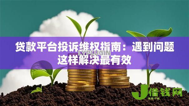 贷款平台投诉维权指南:遇到问题这样解决最有效 贷款平台投诉维权指南:遇到问题这样解决最有效