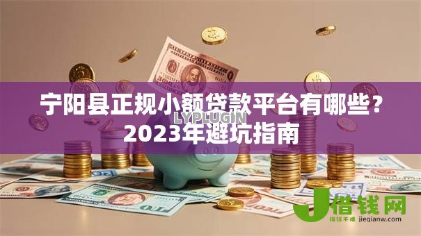 宁阳县正规小额贷款平台有哪些?2023年避坑指南 宁阳县正规小额贷款平台有哪些?2023年避坑指南