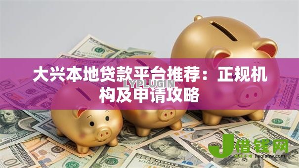大兴本地贷款平台推荐：正规机构及申请攻略