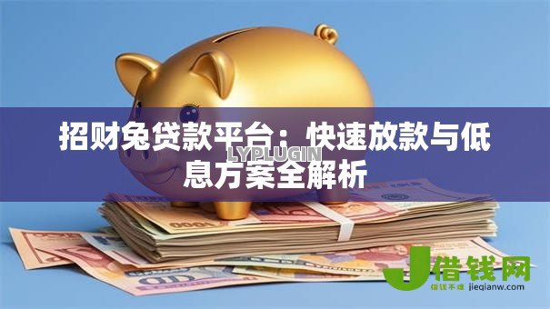招财兔贷款平台：快速放款与低息方案全解析