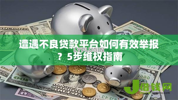 遭遇不良贷款平台如何有效举报？5步维权指南