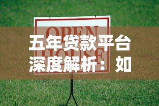 五年贷款平台深度解析:如何选择最合适的借款渠道 五年贷款平台深度解析:如何选择最合适的借款渠道