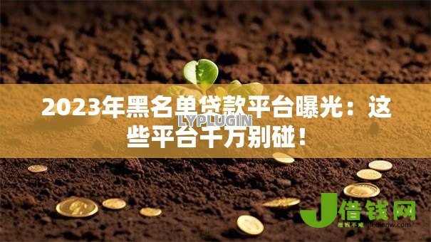 2023年黑名单贷款平台曝光：这些平台千万别碰！
