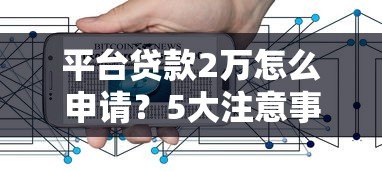 平台贷款2万怎么申请?5大注意事项和申请流程全解析 平台贷款2万怎么申请?5大注意事项和申请流程全解析