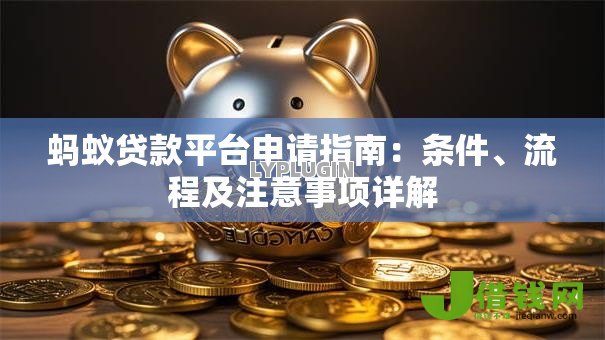 蚂蚁贷款平台申请指南：条件、流程及注意事项详解