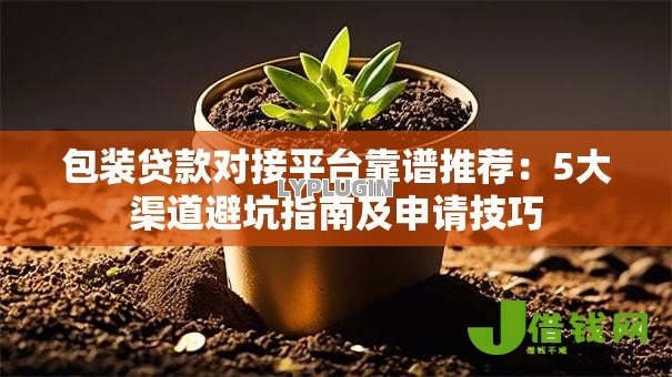包装贷款对接平台靠谱推荐：5大渠道避坑指南及申请技巧