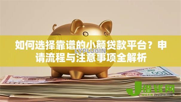 如何选择靠谱的小额贷款平台?申请流程与注意事项全解析 如何选择靠谱的小额贷款平台?申请流程与注意事项全解析