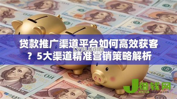 贷款推广渠道平台如何高效获客?5大渠道精准营销策略解析 贷款推广渠道平台如何高效获客?5大渠道精准营销策略解析