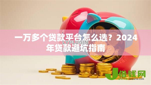 一万多个贷款平台怎么选？2024年贷款避坑指南