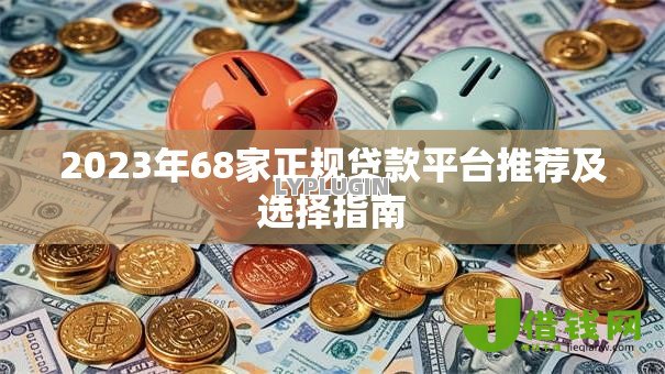 2023年68家正规贷款平台推荐及选择指南 2023年68家正规贷款平台推荐及选择指南