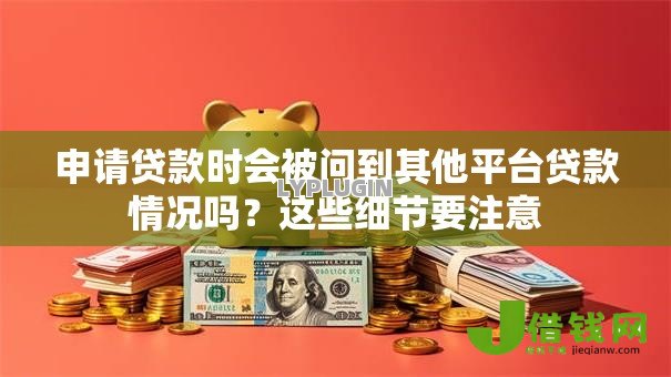申请贷款时会被问到其他平台贷款情况吗？这些细节要注意