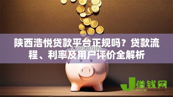 陕西浩悦贷款平台正规吗？贷款流程、利率及用户评价全解析