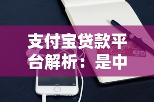 支付宝贷款平台解析：是中介还是放贷机构？