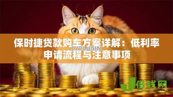 保时捷贷款购车方案详解:低利率申请流程与注意事项 保时捷贷款购车方案详解:低利率申请流程与注意事项
