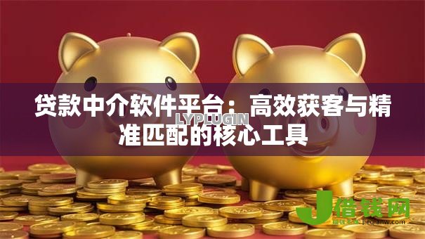 贷款中介软件平台：高效获客与精准匹配的核心工具