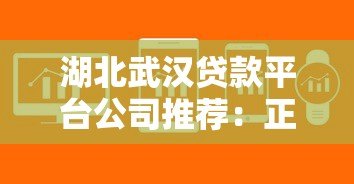 湖北武汉贷款平台公司推荐：正规渠道与申请攻略