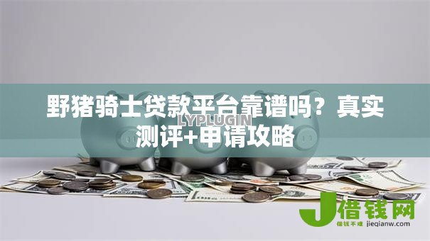野猪骑士贷款平台靠谱吗？真实测评+申请攻略