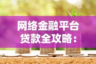 网络金融平台贷款全攻略:申请流程、注意事项及常见问题解析 网络金融平台贷款全攻略:申请流程、注意事项及常见问题解析