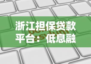 浙江担保贷款平台：低息融资政策解析与申请指南