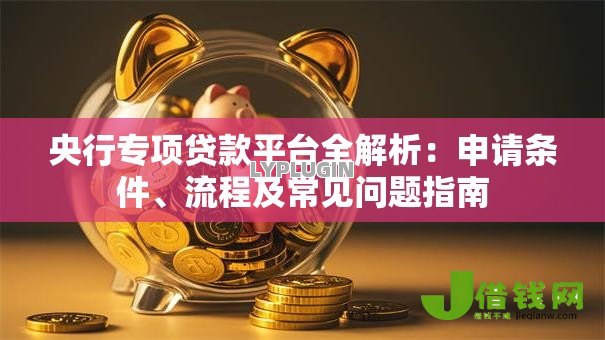 央行专项贷款平台全解析:申请条件、流程及常见问题指南 央行专项贷款平台全解析:申请条件、流程及常见问题指南