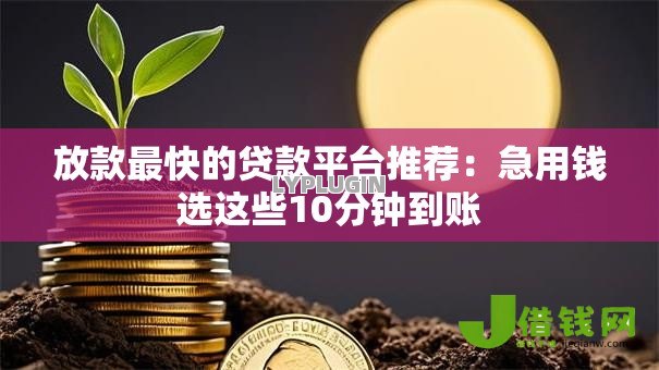 放款最快的贷款平台推荐:急用钱选这些10分钟到账 放款最快的贷款平台推荐:急用钱选这些10分钟到账